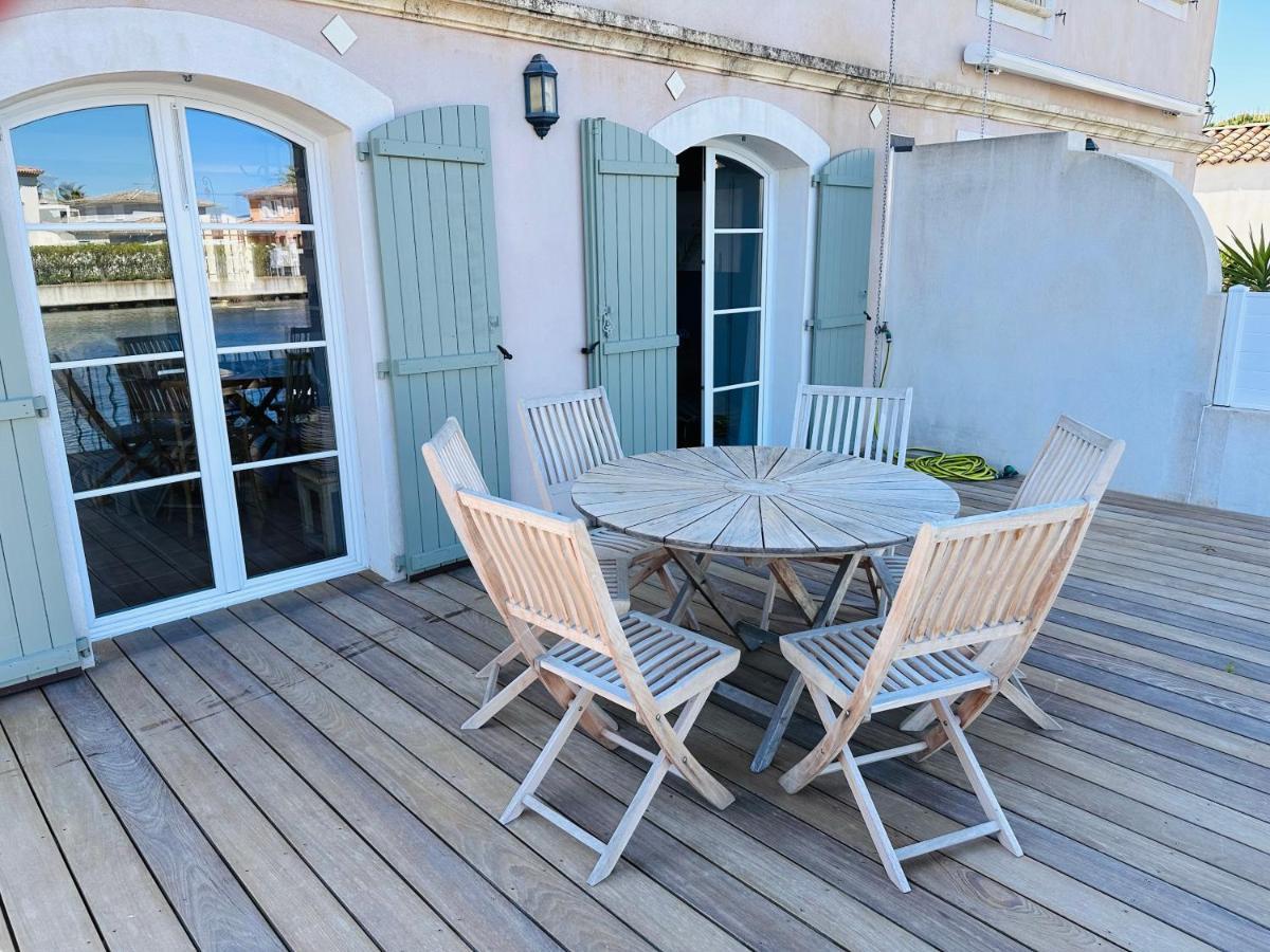 Marina 120M²/8 Pers/ Terrasse 100M²/ Appontement Villa Aigues-Mortes Bagian luar foto