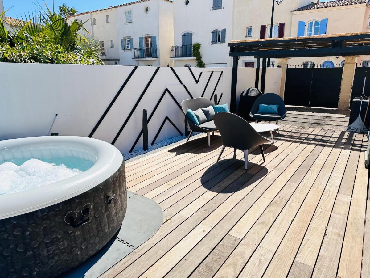 Marina 120M²/8 Pers/ Terrasse 100M²/ Appontement Villa Aigues-Mortes Bagian luar foto