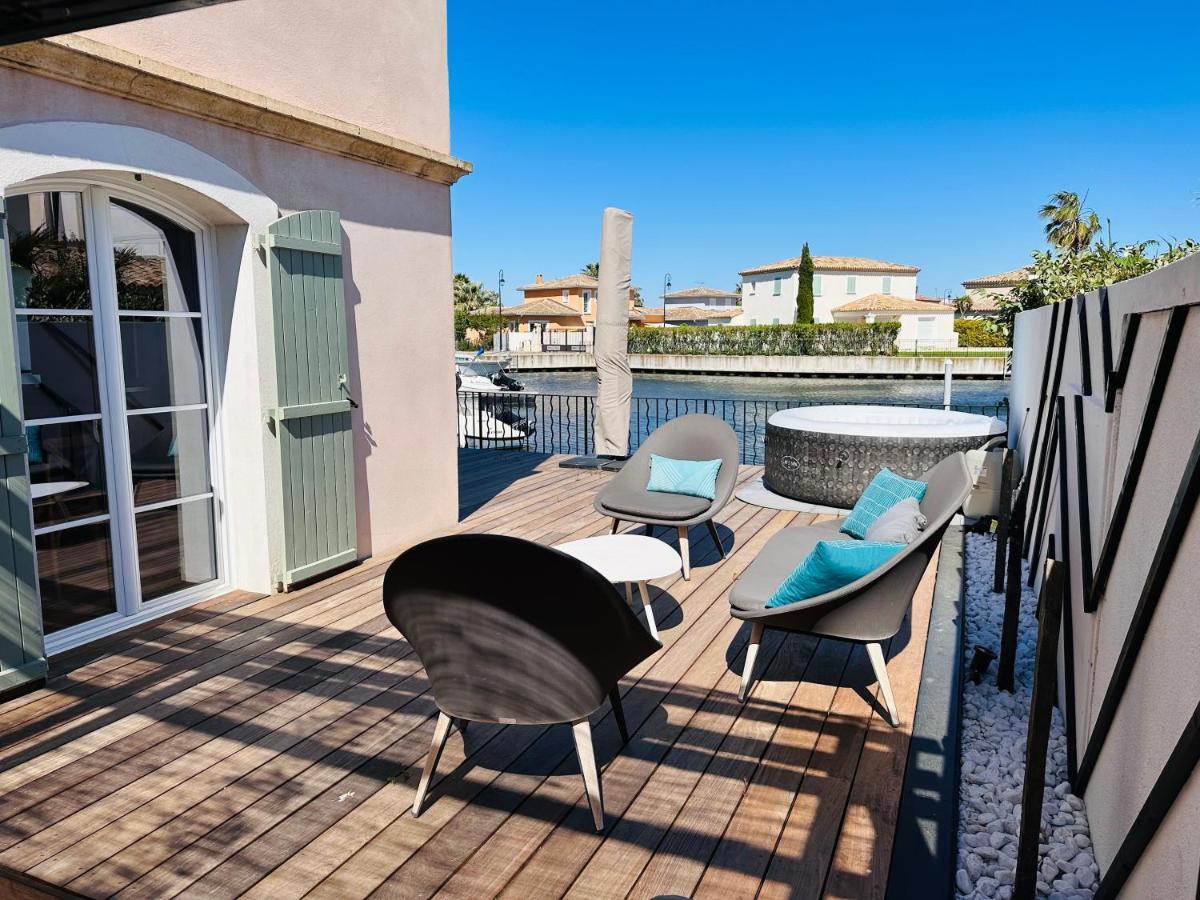 Marina 120M²/8 Pers/ Terrasse 100M²/ Appontement Villa Aigues-Mortes Bagian luar foto