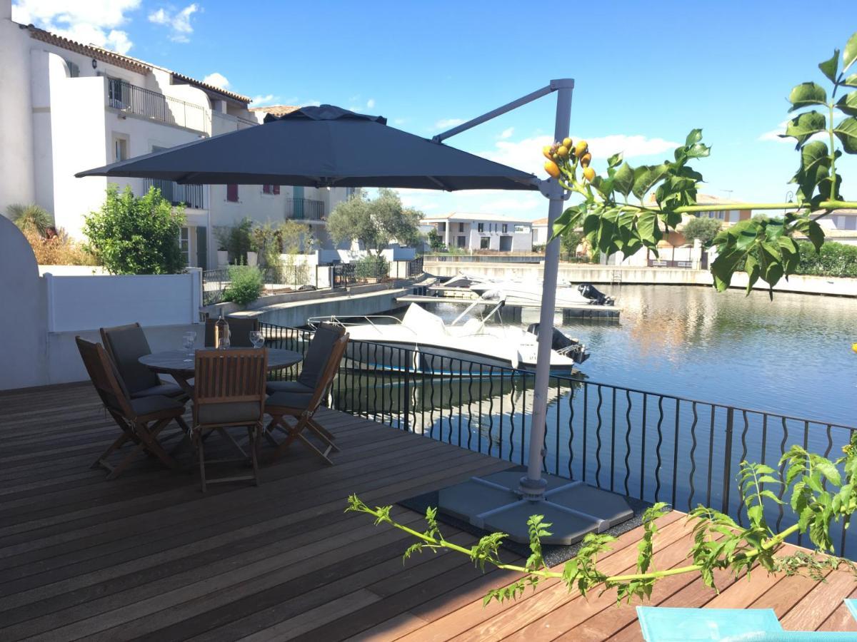 Marina 120M²/8 Pers/ Terrasse 100M²/ Appontement Villa Aigues-Mortes Bagian luar foto